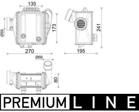 Laddluftkylare BEHR *** PREMIUM LINE ***