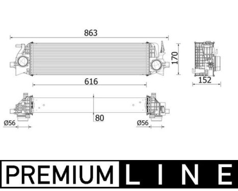 Laddluftkylare BEHR *** PREMIUM LINE ***