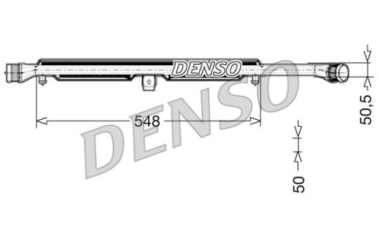 Laddluftkylare DIT02026 Denso