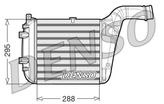 Laddluftkylare DIT02030 Denso