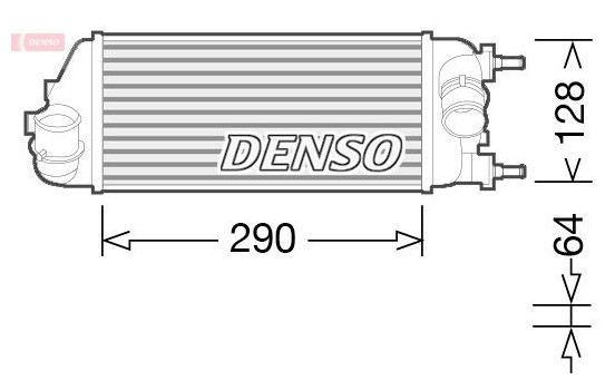 Laddluftkylare DIT09115 Denso