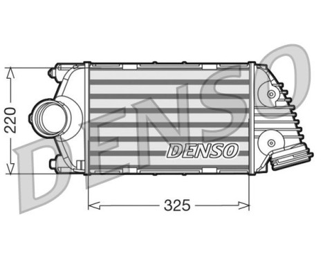 Laddluftkylare DIT28015 Denso