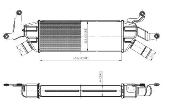 Laddluftkylare, bild 3