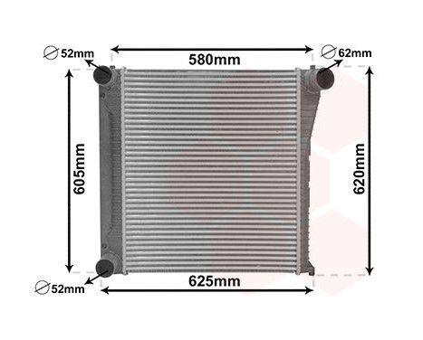 turbo kylare 02014708 International Radiators