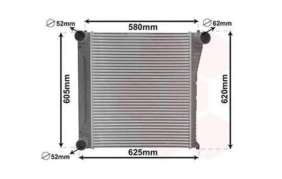 turbo kylare 02014708 International Radiators