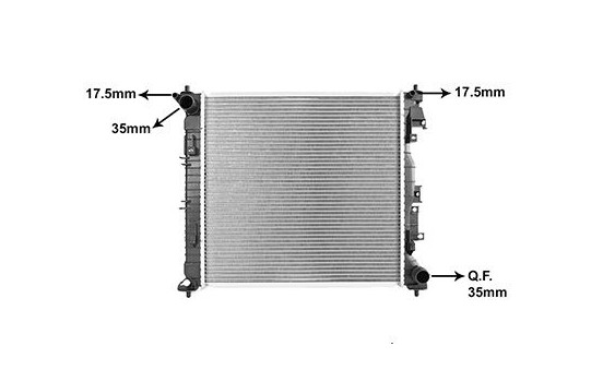 KYLARBENSIN 82012754 International Radiators