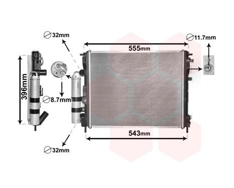 kylare 4300M323 International Radiators, bild 2