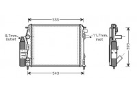 kylare 4300M323 International Radiators