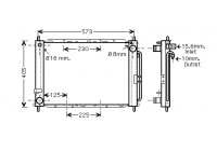 kylare 4300M500 International Radiators