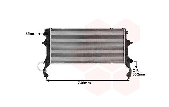 KYLARE DIESEL 82012756 International Radiators