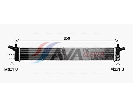 Kylare, driftbatteri TO2783 Ava Quality Cooling