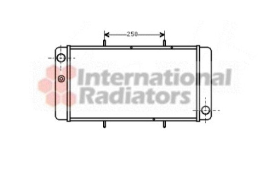 Kylare, motorkylning 02002033 International Radiators, bild 2