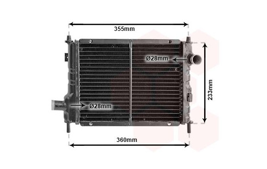 Kylare, motorkylning 02002133 International Radiators, bild 2