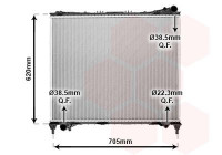 Kylare, motorkylning 02002337 International Radiators