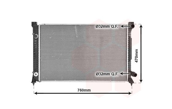 Kylare, motorkylning 03002158 International Radiators, bild 2
