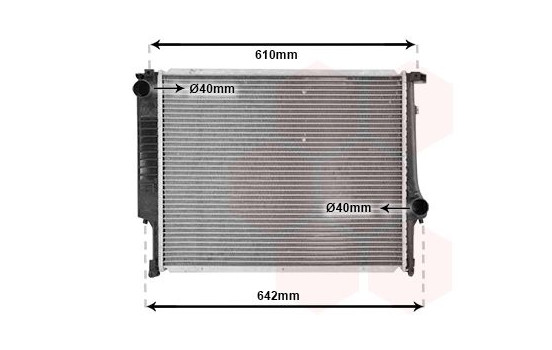 Kylare, motorkylning 06002096 International Radiators, bild 2