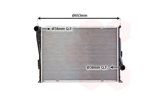 Kylare, motorkylning 06002335 International Radiators, bild 2