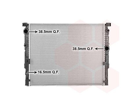 Kylare, motorkylning 06012753 International Radiators