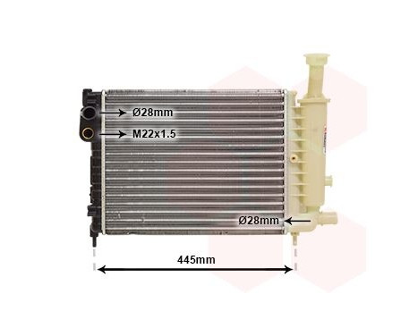 Kylare, motorkylning 09002046 International Radiators, bild 2