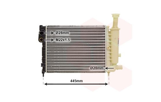 Kylare, motorkylning 09002046 International Radiators, bild 2