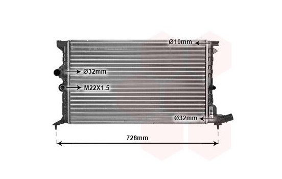 Kylare, motorkylning 09002072 International Radiators, bild 2