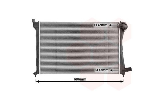 Kylare, motorkylning 09002182 International Radiators, bild 2