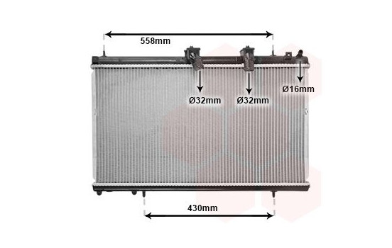 Kylare, motorkylning 09002229 International Radiators, bild 2