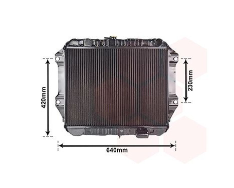 Kylare, motorkylning 11002027 International Radiators, bild 2