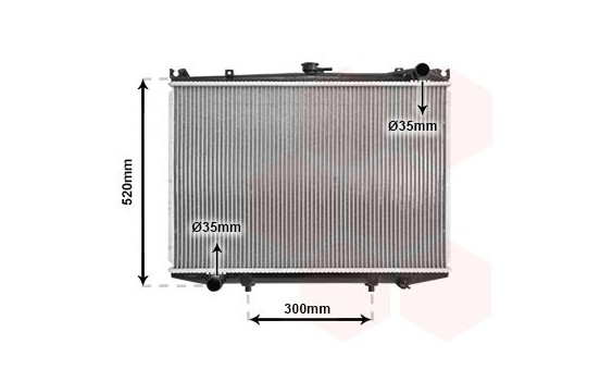 Kylare, motorkylning 13002041 International Radiators, bild 2