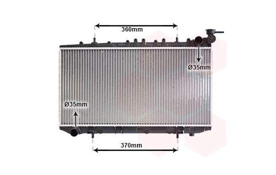 Kylare, motorkylning 13002114 International Radiators, bild 2