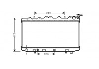Kylare, motorkylning 13002136 International Radiators