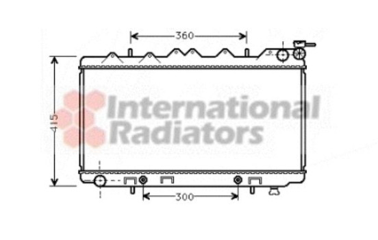 Kylare, motorkylning 13002137 International Radiators, bild 2