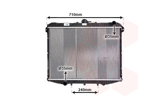 Kylare, motorkylning 13002148 International Radiators, bild 2