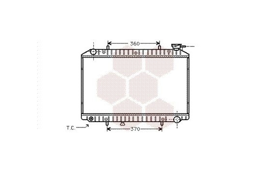 Kylare, motorkylning 13002171 International Radiators, bild 2