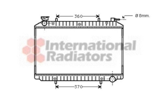 Kylare, motorkylning 13002206 International Radiators, bild 2