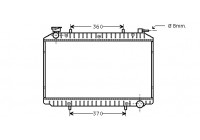 Kylare, motorkylning 13002206 International Radiators