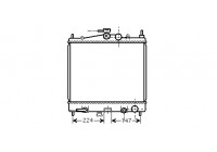 Kylare, motorkylning 13002211 International Radiators