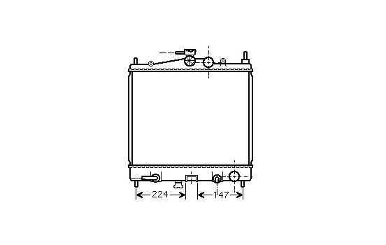 Kylare, motorkylning 13002211 International Radiators