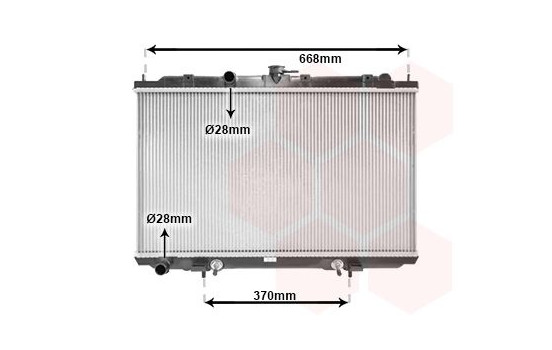 Kylare, motorkylning 13002219 International Radiators, bild 2