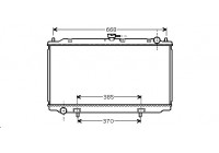 Kylare, motorkylning 13002220 International Radiators