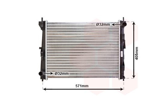 Kylare, motorkylning 13002235 International Radiators, bild 2