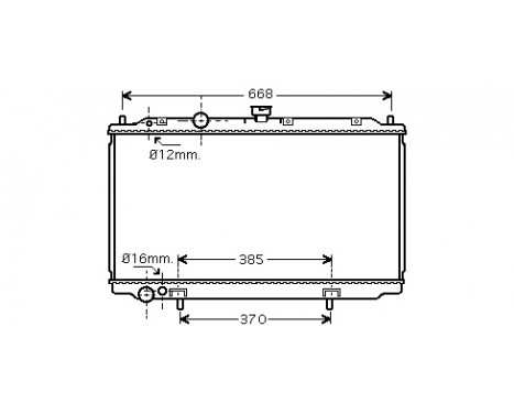 Kylare, motorkylning 13002237 International Radiators