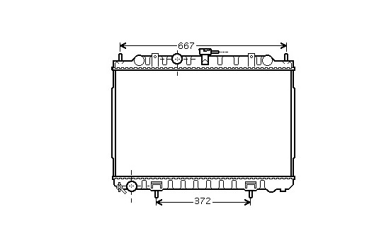 Kylare, motorkylning 13002238 International Radiators