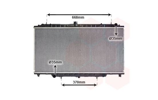 Kylare, motorkylning 13002246 International Radiators, bild 2