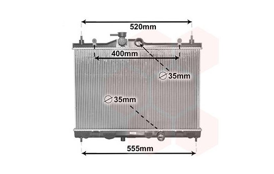 Kylare, motorkylning 13002338 International Radiators, bild 2