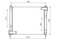 Kylare, motorkylning 13002354 International Radiators