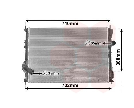 Kylare, motorkylning 13012702 International Radiators