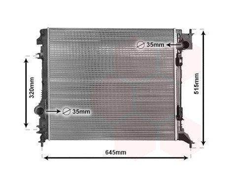 Kylare, motorkylning 13012704 International Radiators