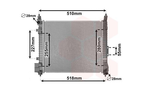 Kylare, motorkylning 13012707 International Radiators