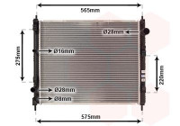 Kylare, motorkylning 13012710 International Radiators